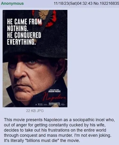Napoleon Came From Nothing
