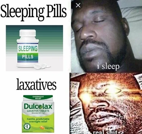 Sleeping Pills and Laxatives
