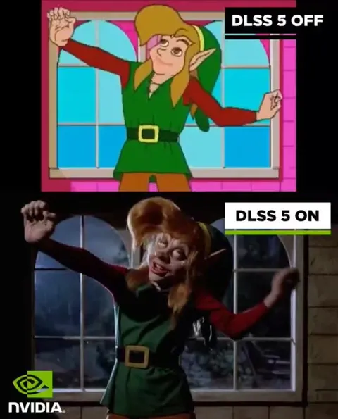 DLSS 5 Off vs On