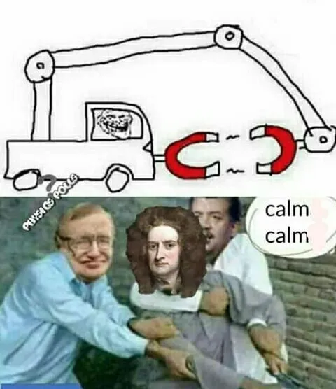Calm Calm Isaac Newton