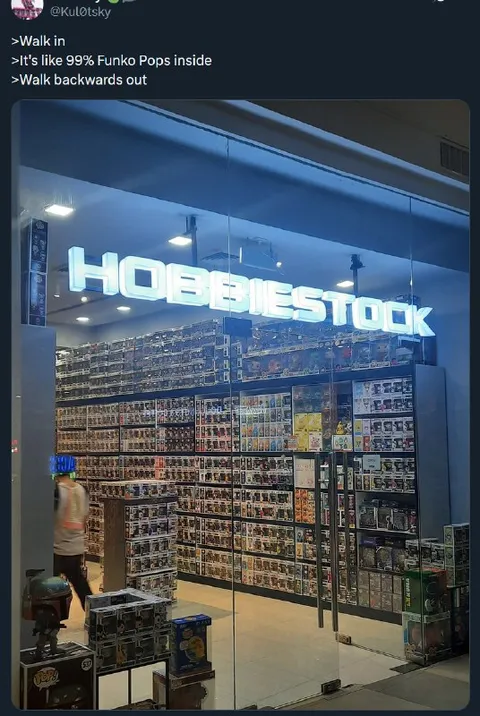 Walk Into a Funko Store