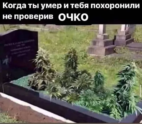Не проверив очко