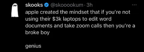 Apple Laptop Broke Boy Mindset
