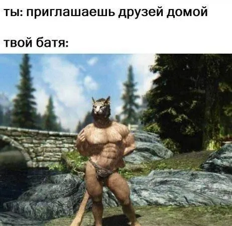 Когда друзья приходят домой