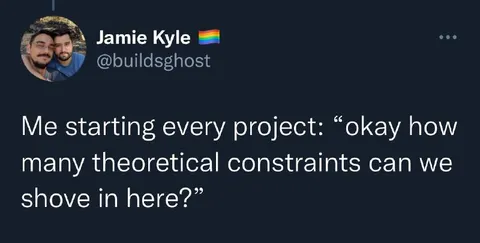 Theoretical Constraints on Every Project
