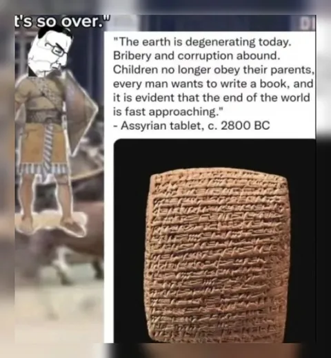 The Earth Is Degenerating