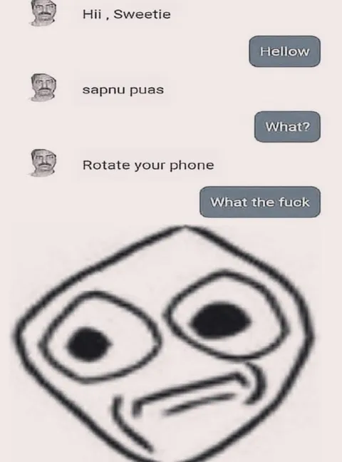 Rotate Your Phone Confusion