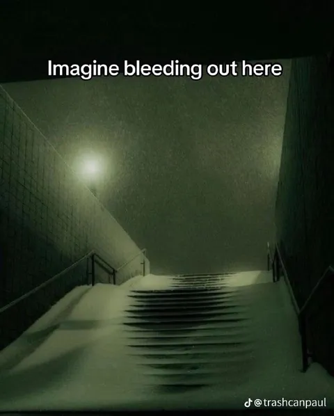 Imagine Bleeding Out Here