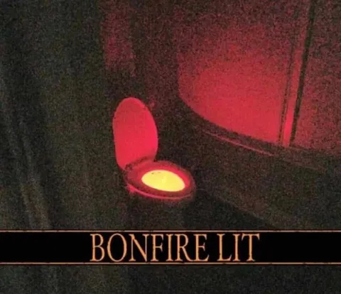 Bonfire Lit Toilet