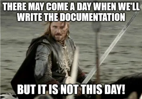 Documentation Is Not This Day
