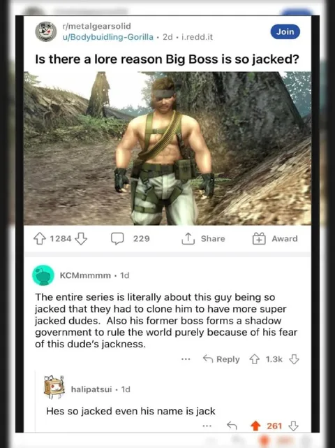 Big Boss Is So Jacked