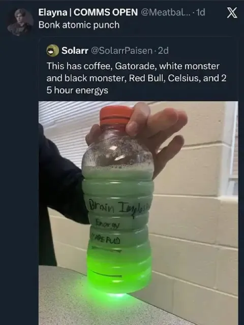 Bonk Atomic Punch Energy Mix