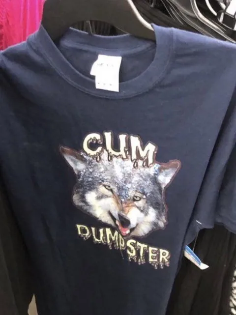 Chum Dumpster Wolf Shirt