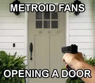 Metroid Fans Opening a Door