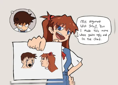 Ugly Versus Chad Meme
