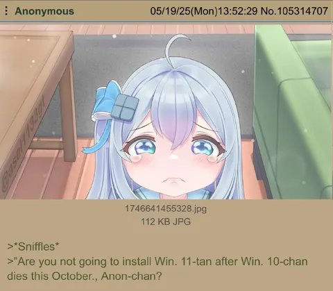 Windows 10-chan Dies