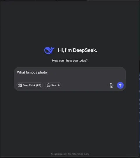 DeepSeek Refuses a Famous Photo