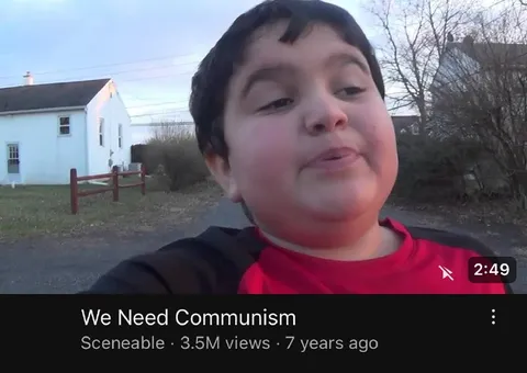 We Need Communism Child