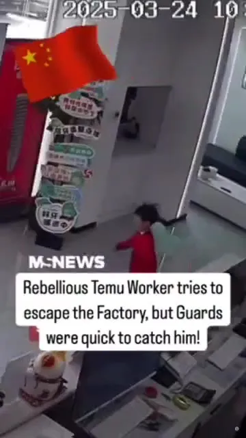 Rebellious Temu Worker Escapes