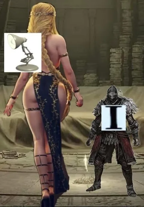 Knight Sees the Lamp