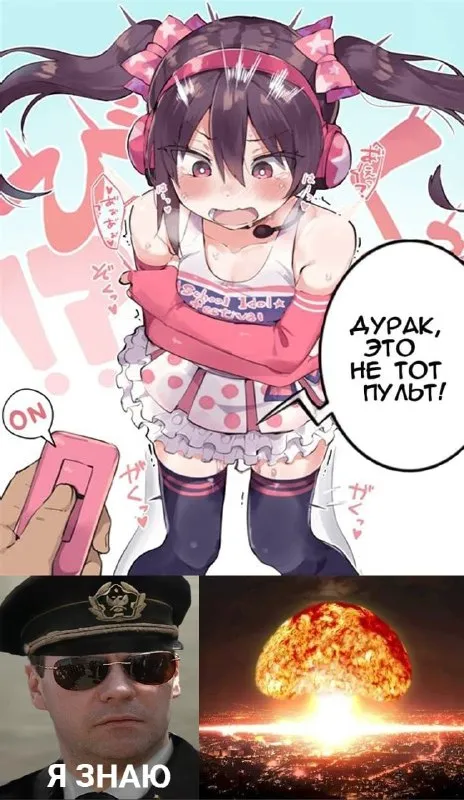 Дурак, это не тот пульт