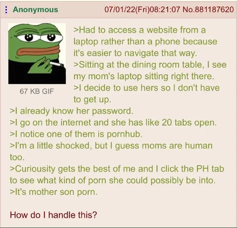 Mom's Secret Porn Tabs