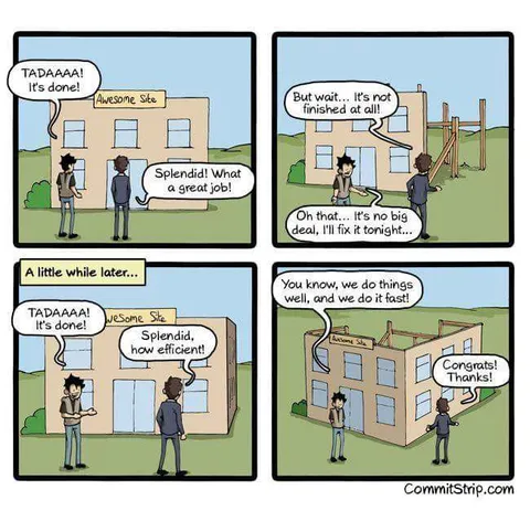 The Fast Construction Fix