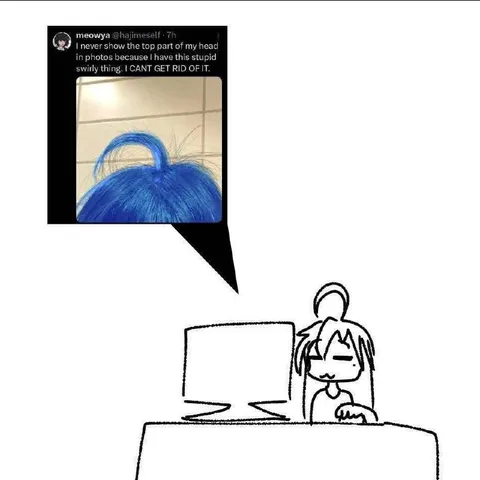 Stupid Hair Swirl