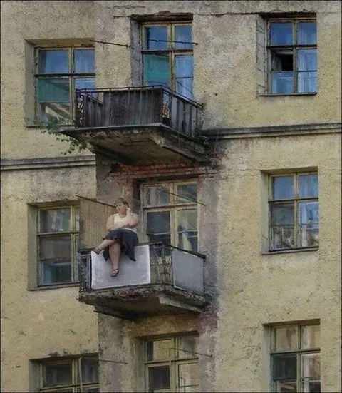 Балкон на честном слове