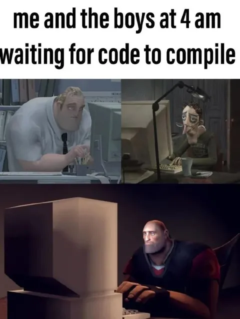 Me and the Boys Waiting for Code