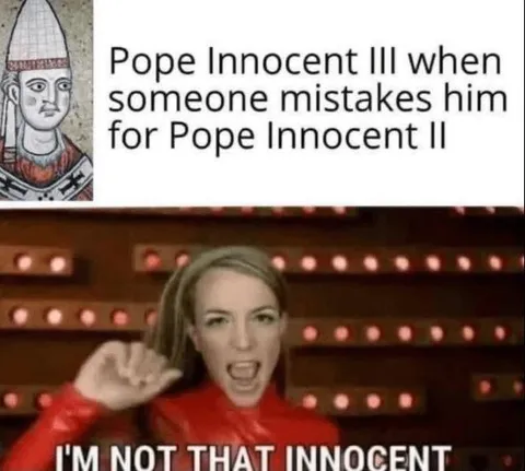 Pope Innocent III Misidentified