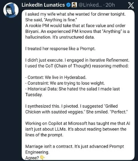 Marriage Is Advanced Prompt Engineering
