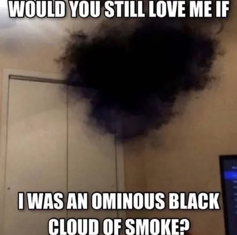 Ominous Black Cloud of Smoke