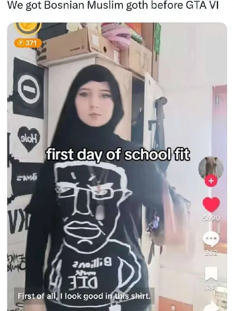 Bosnian Muslim Goth Before GTA VI
