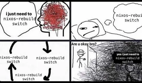 NixOS Rebuild Switch Spiral