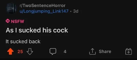 It Sucked Back