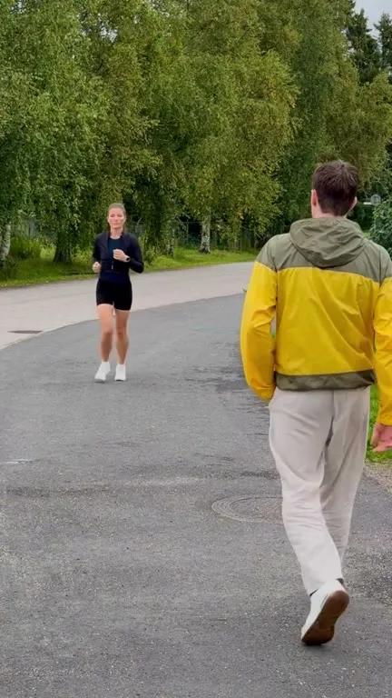 When You See Yourself Running