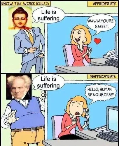 Life Is Suffering at Work