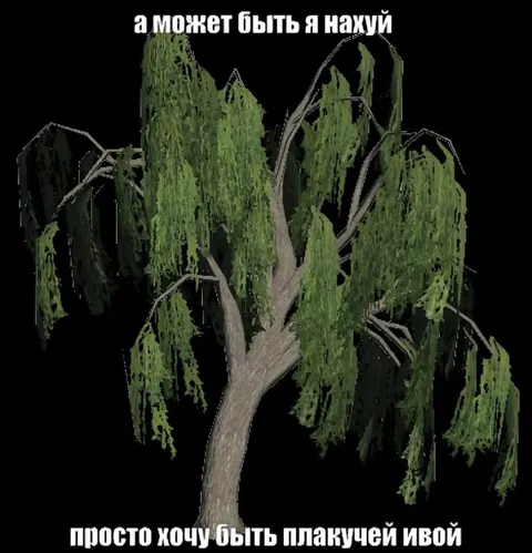 Плакучая ива