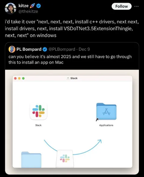 Installing Slack on Windows