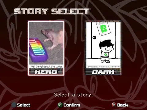 Hero or Dark Story Select