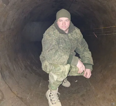 Солдат в тоннеле
