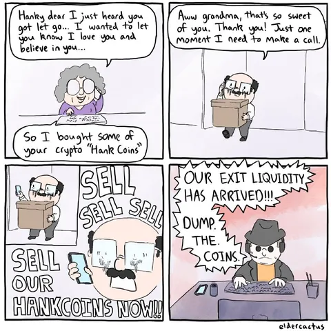 Grandma Buys Hank Coins