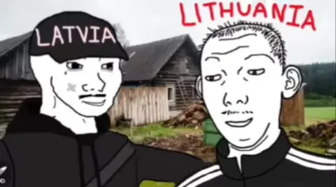 Baltic states outside capitals