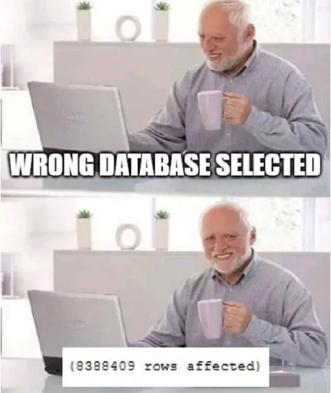 Wrong Database Selected