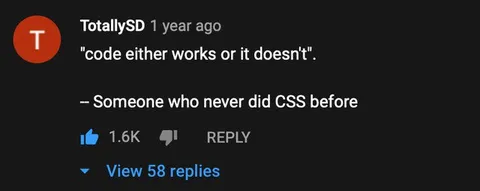 Code Either Works or It Doesn't