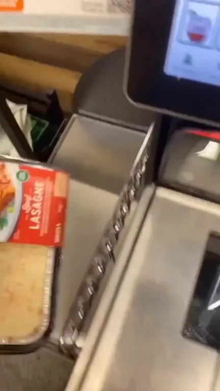 Buying Lasagne at Self-Checkout
