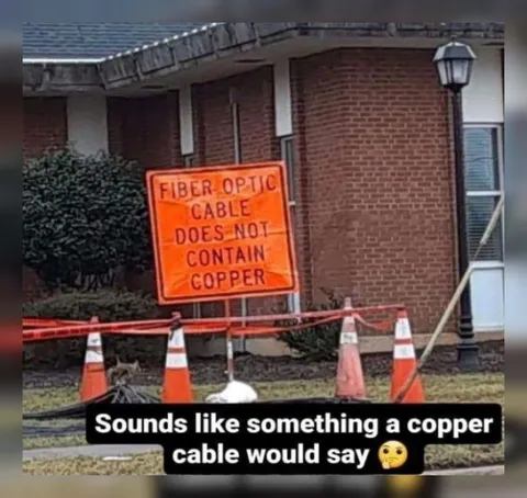 Suspicious Copper Cable Denial