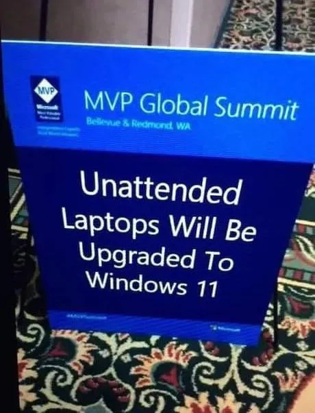 Unattended Laptops Get Windows 11