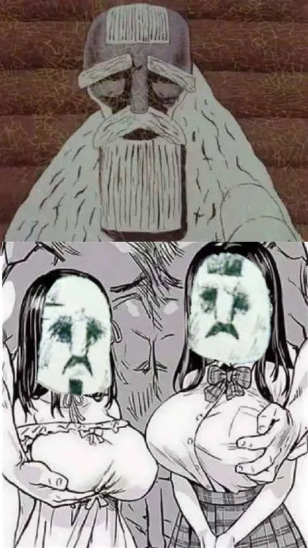 Древний мудрец и две девочки